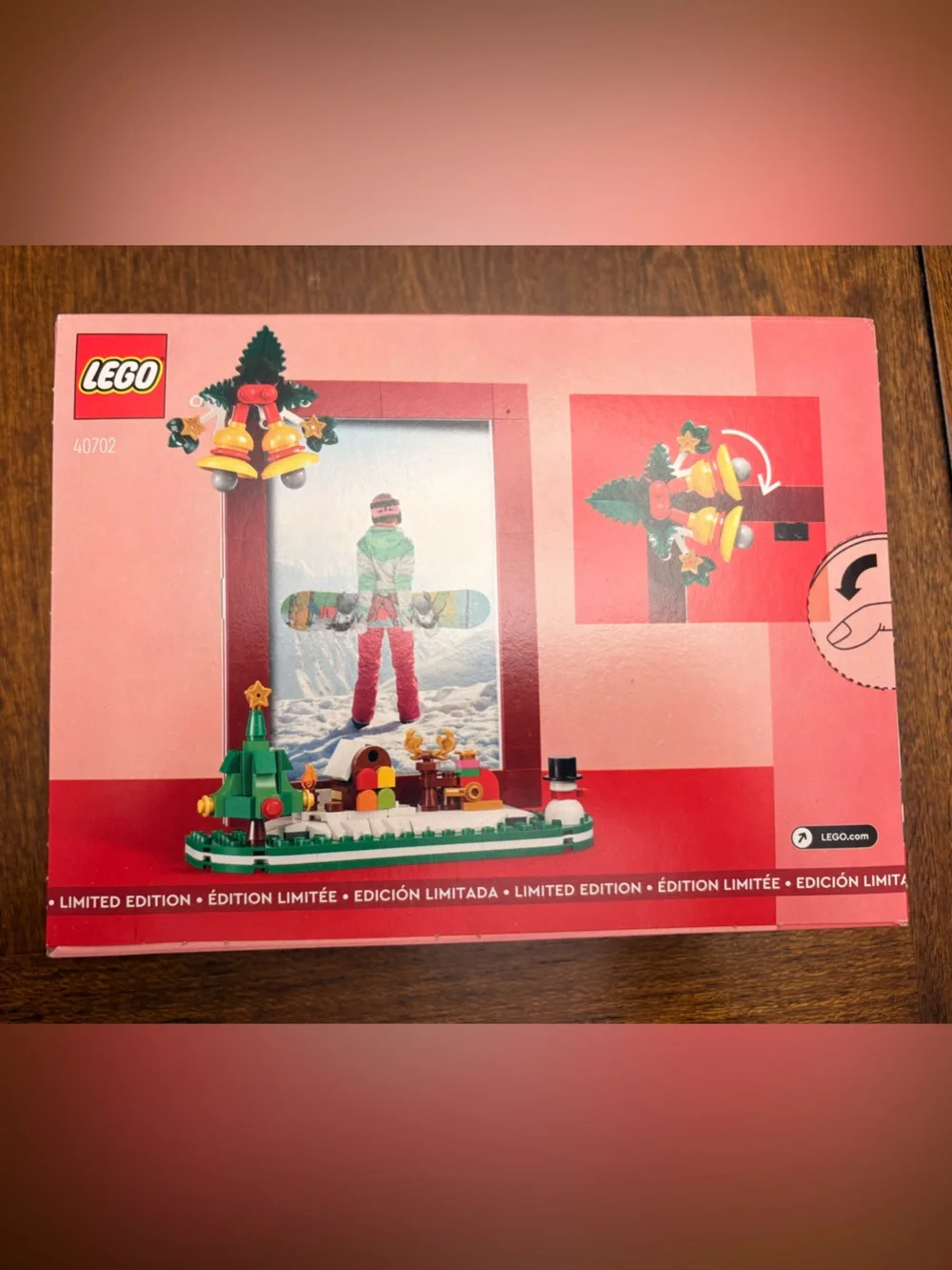 Lego Christmas Picture Frame Set (40702) *SEALED* Limited Edition GWP
